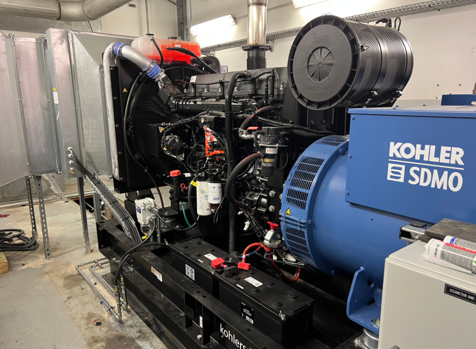 installation de groupes électrogènes fuel Kohler sdmo